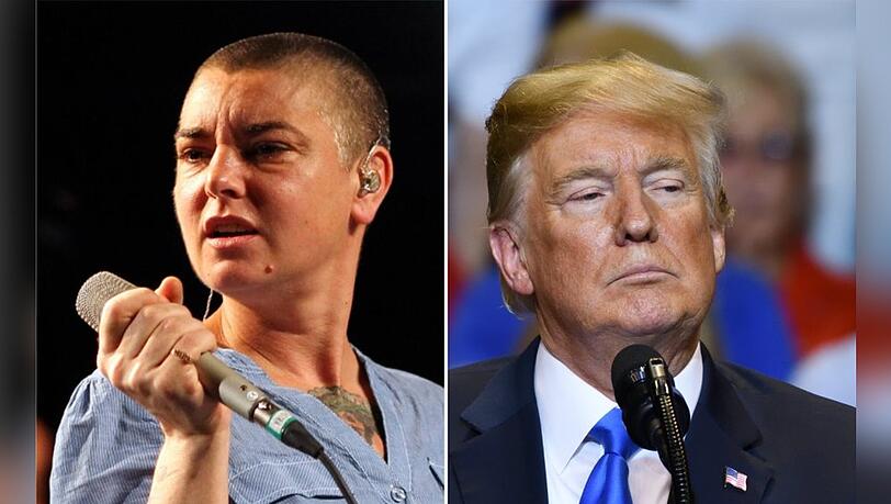 Für Sinéad O'Connor war Donald Trump ein "biblischer Teufel".