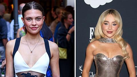Schauspielerin Harriet Herbig-Matten (l.) und Popsängerin Sabrina Carpenter zählen zu den "It Girls" des Jahres