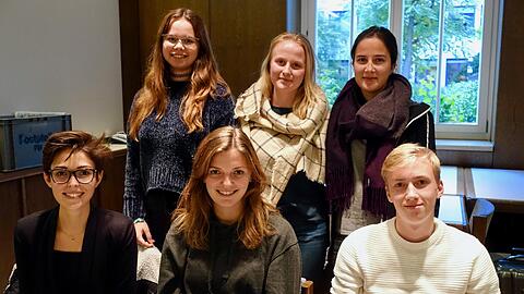 Die Theaterkritiker aus der 11. Jahrgangsstufe des Allgäu-Gymnasiums in Kempten.