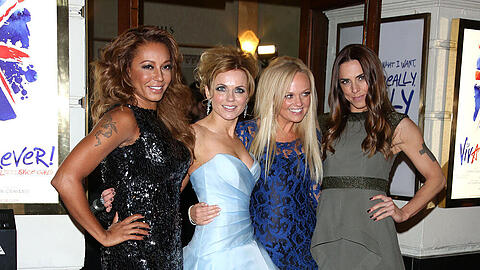 Die Spice Girls bei einem Auftritt