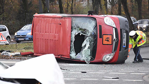 Die Bilder vom Unfallort in Neuperlach.