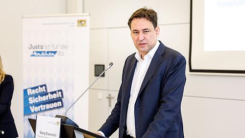 Georg Eisenreich (CSU), Justizminister von Bayern.