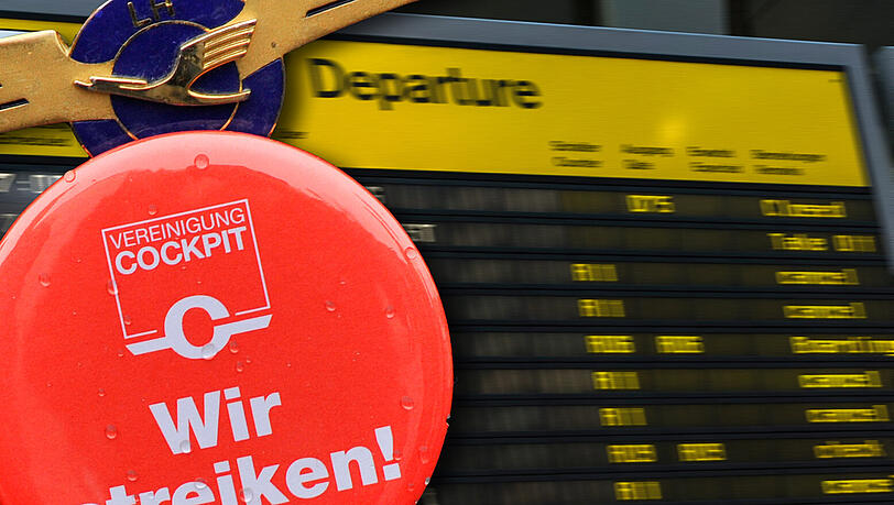 Der Piloten-Streik in München dürfte wieder zu reihenweisen Flugausfällen führen. Der Piloten-Streik in München dürfte wieder zu reihenweisen Flugausfällen führen.