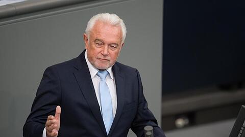 Wolfgang Kubicki (FDP) spricht im Plenarsaal des Deutschen Bundestages. Foto: Annegret Hilse/Archiv