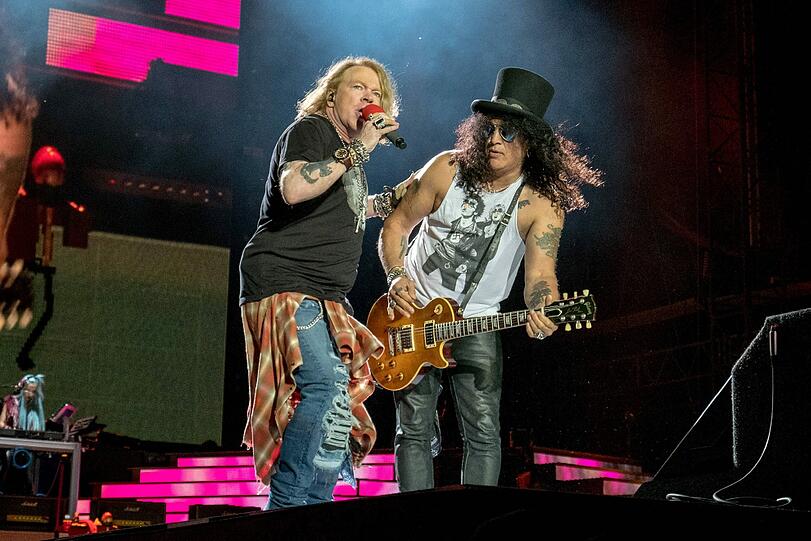 Der Vorverkauf für das Guns-n'-Roses-Konzert in München beginnt am Mittwoch, den 7. Dezember ab 10 Uhr bei Eventim.