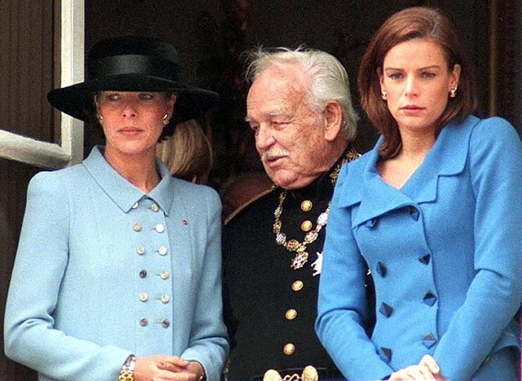 Ins P1 kommt auch immer wieder der Adel - wie Monacos Prinzessin Stephanie (r.).