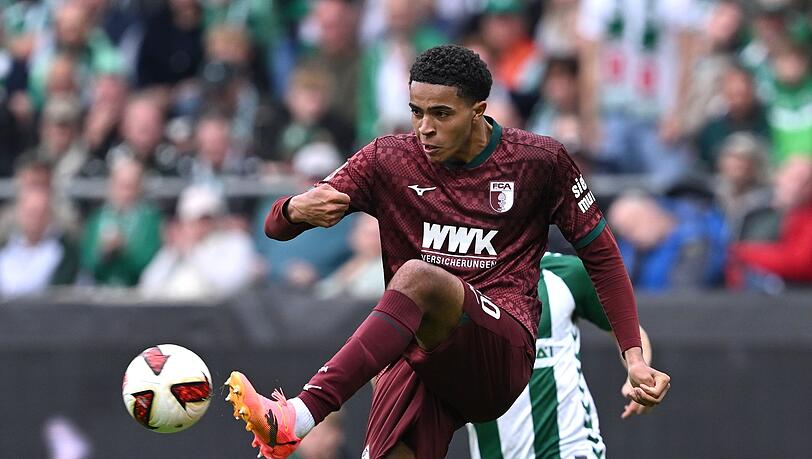 Noahkai Banks fällt beim FC Augsburg aus. (Archivbild) Noahkai Banks fällt beim FC Augsburg aus. (Archivbild)