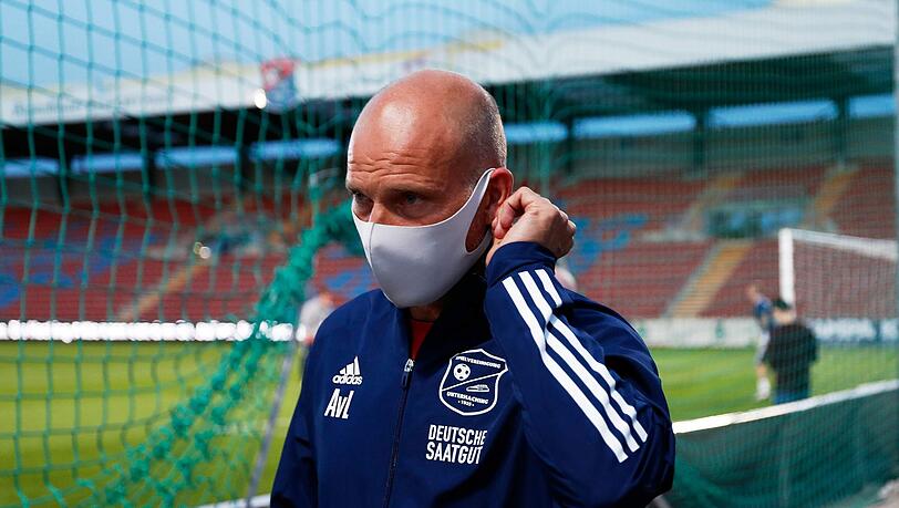 Sein Ziel ist der Klassenerhalt: Haching-Trainer Arie van Lent.