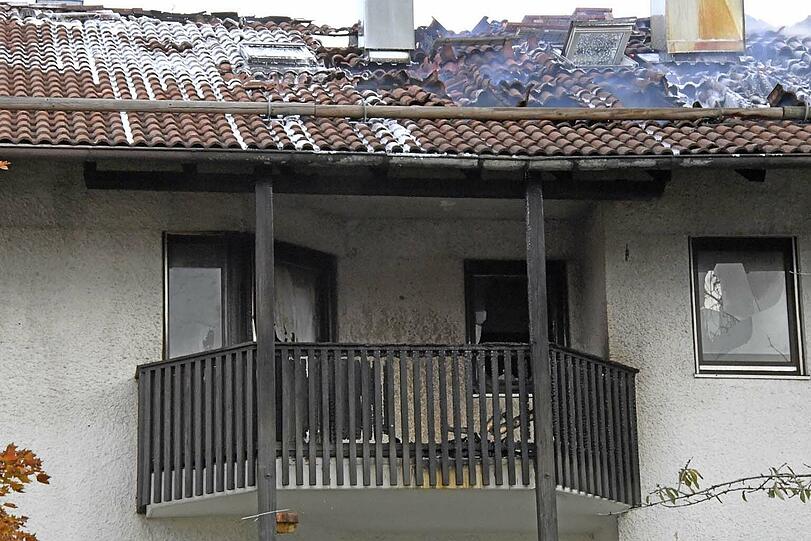 Bilder vom Feuerwehreinsatz in Perlach.