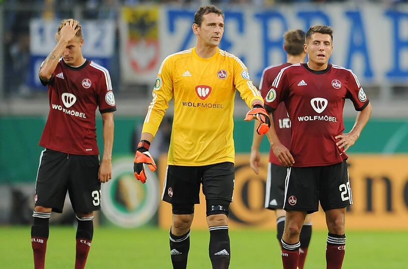 Betretene Mienen. Der Club braucht ein Erfolgserlebnis.