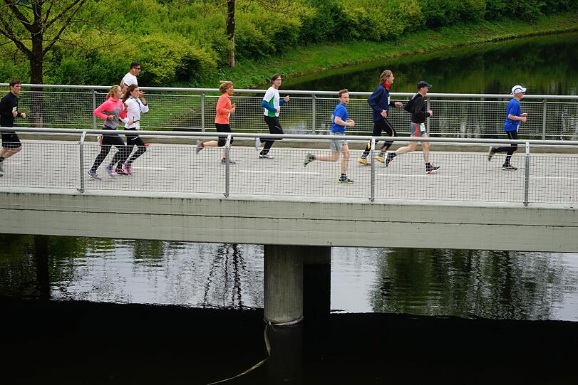 Bereits zum 12. Mal fand der Halbmarathon im Olympiapark statt. Die Bilder.