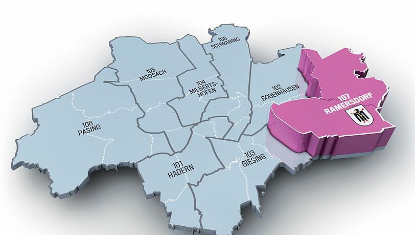 Der ortskern von Ramersdorf soll neu gestaltet werden. Der ortskern von Ramersdorf soll neu gestaltet werden.