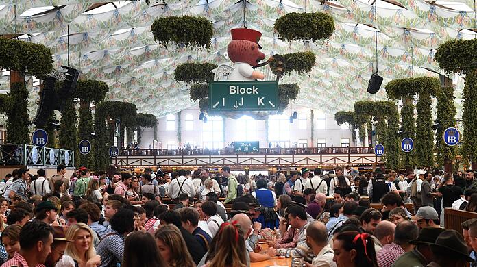 Das Münchner Oktoberfest startet.