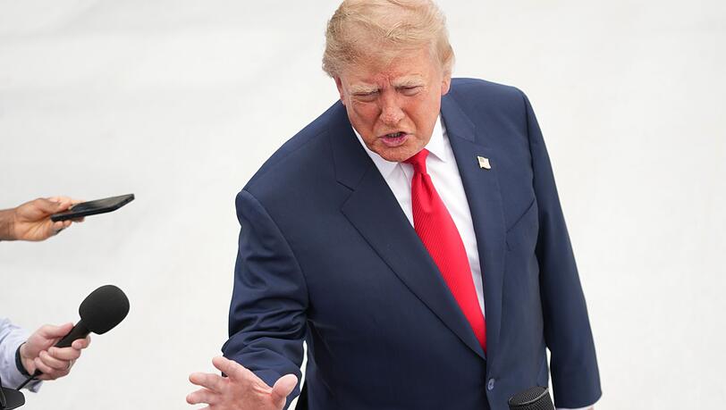 Wettert gegen den ukrainischen Präsidenten: Donald Trump. Wettert gegen den ukrainischen Präsidenten: Donald Trump.