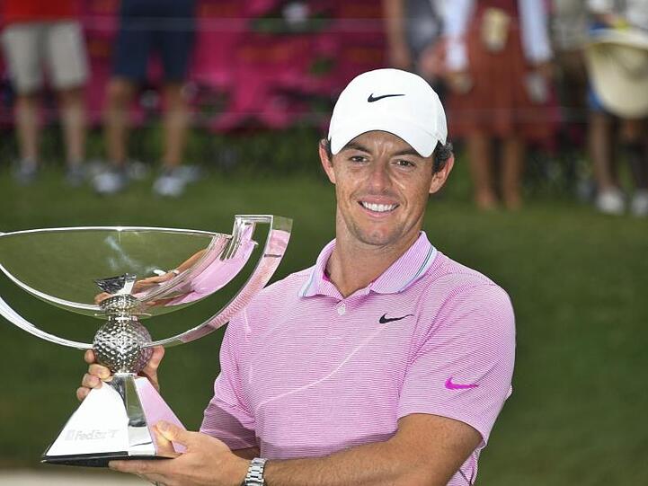 Strahlender Sieger in Atlanta: Rory McIlroy.