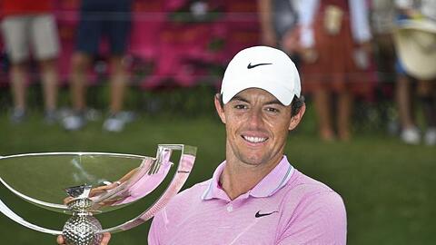 Strahlender Sieger in Atlanta: Rory McIlroy.