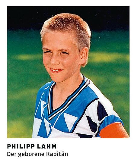 Philipp Lahm in jungen Jahren.