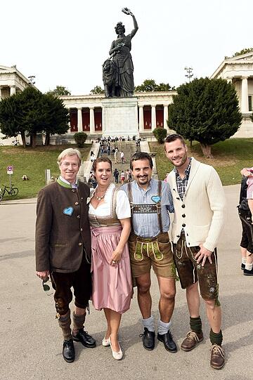 Prinz Poldi von Bayern, Kati Witt, Georg Hackl und Martin Tomczyk