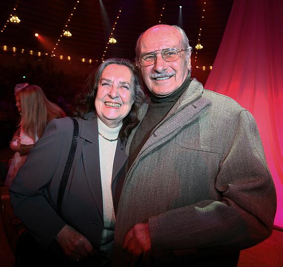 Reinhard Glemnitz mit Ehefrau Lydia.