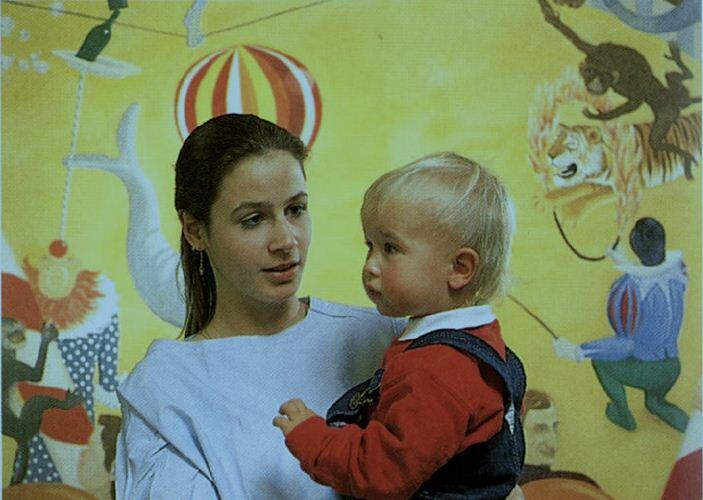 In den 80ern waren die Häubchen passé.