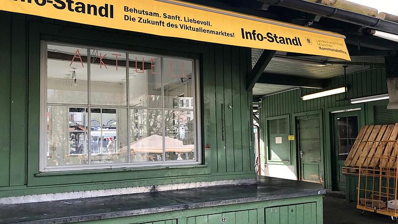 Ein großes Ärgernis für die Standl-Leute: Die Stadt hat Monate gebraucht, um das "Info-Standl" herzurichten. Dieses Woche soll es endlich eröffnen.