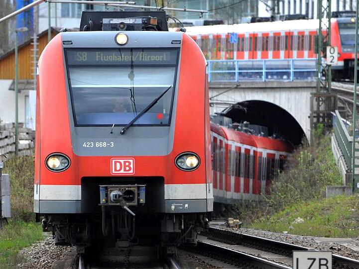 Eine S-Bahn fährt aus einem Tunnel. Foto: Frank Leonhardt/Archivbild
