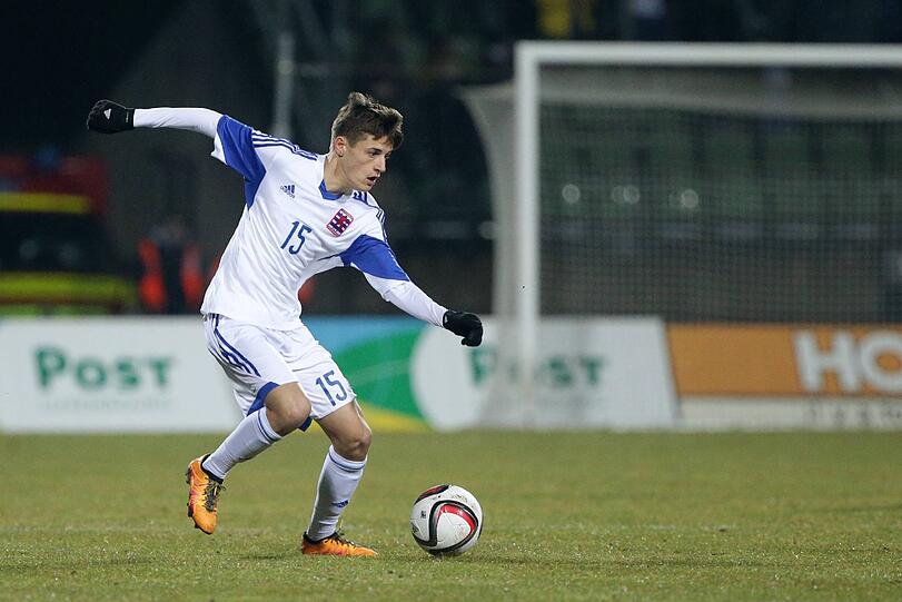 Vincent Thill vom FC Metz ist aktuell der jüngste A-Nationalspieler Europas.