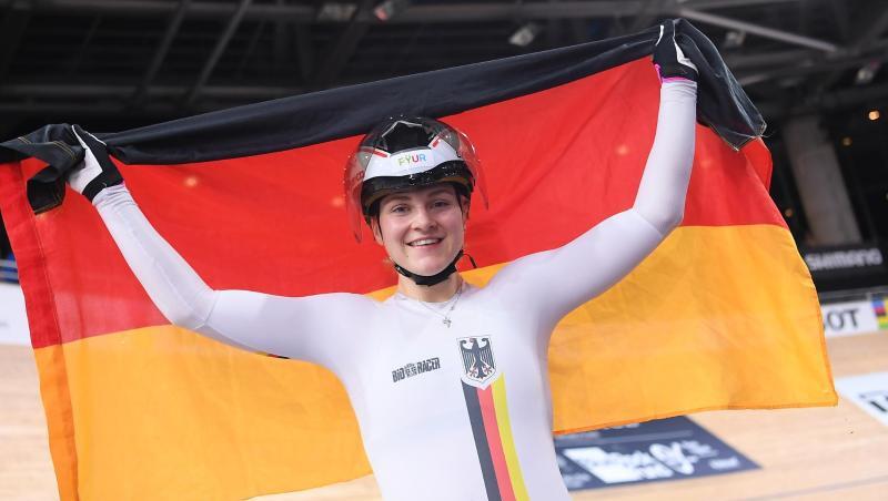 Gewann WM-Gold über 500 Meter: Lea Sophie Friedrich. Gewann WM-Gold über 500 Meter: Lea Sophie Friedrich.