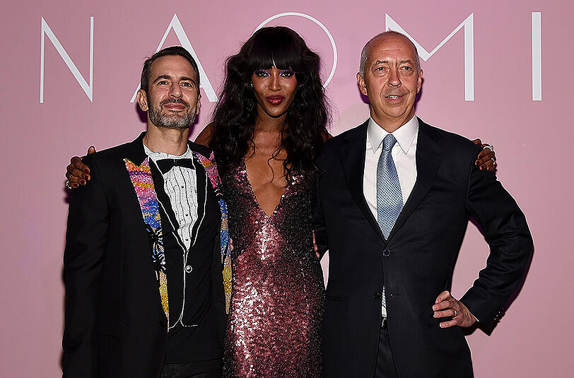 Marc Jacobs, Naomi Campbell und Benedikt Taschen