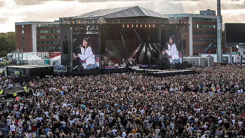 50.000 Fans waren gekommen.