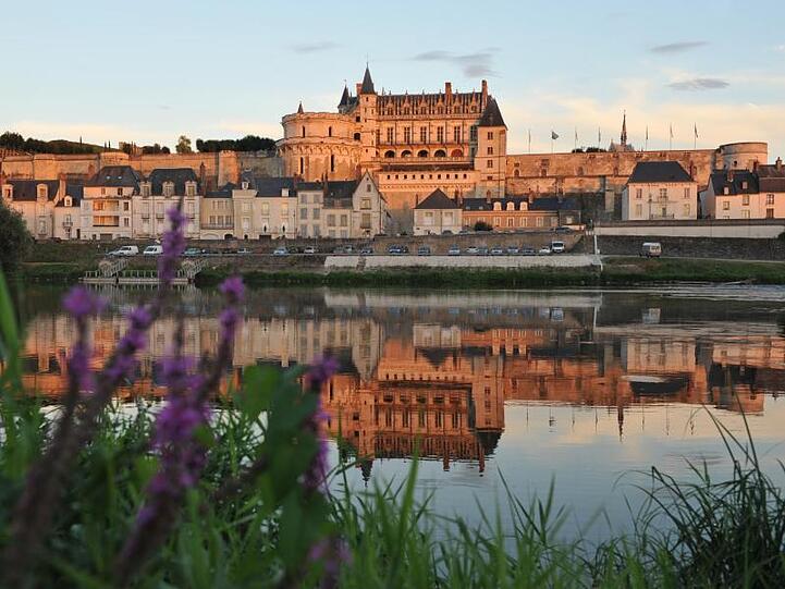 Leonardos letzte Ruhestätte - das Schloss Amboise an der Loire.