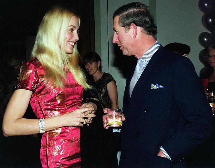 Jerry Hall mit Prinz Charles