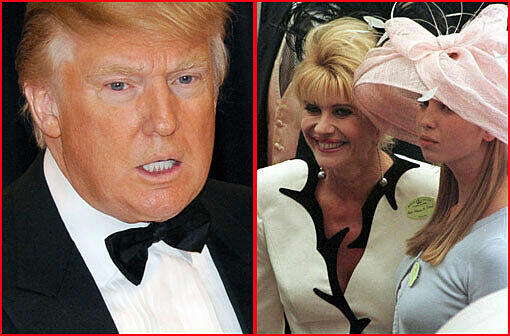 ...sind Donald und Ivana Trump. Der US-Wirtschaftsmagnat und das ehemalige Model ließen sich 1992 nach 15 Jahren Ehe scheiden.