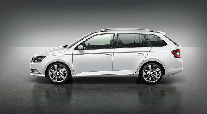 Neu aufgelegt: Der Skoda Fabia Combi bietet reichlich Platz für Passagiere und Gepäck.