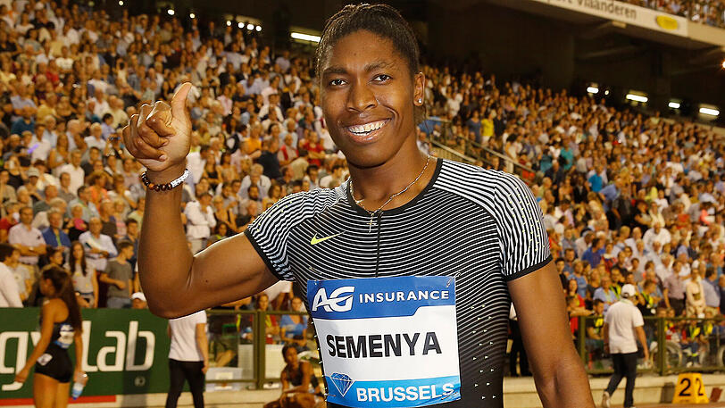 Caster Semenya ist Olympiasiegerin über 800 Metern.