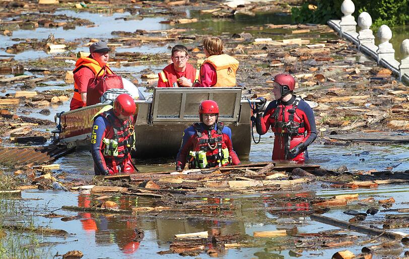 Aktuelle Fotos vom Hochwasser in Deggendorf: Fotos von der Flut.