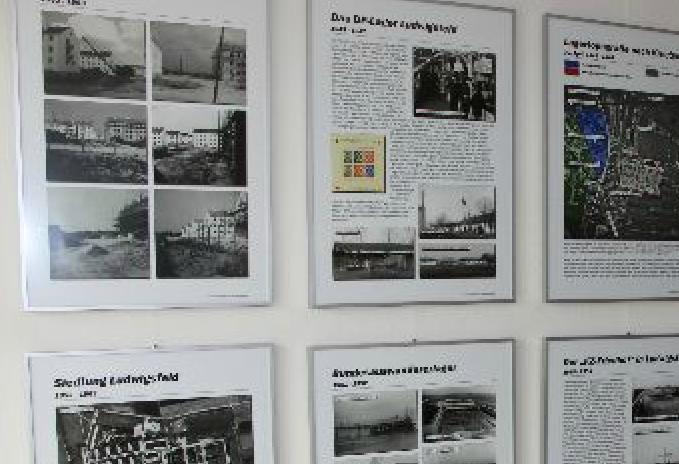 Ein Ausschnitt aus der Ausstellung "60 Jahre Ludwigsfeld".