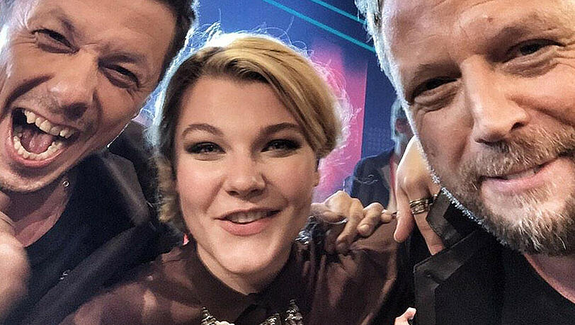 So sehen Sieger aus: Michi Beck (l.), Charley Ann und Smudo So sehen Sieger aus: Michi Beck (l.), Charley Ann und Smudo