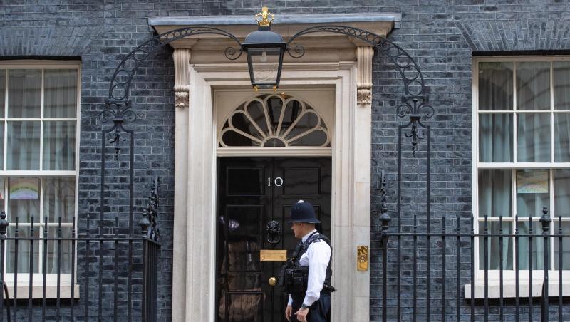 Blick aud die Downing Street 10: Der an Covid-19 erkrankte britische Premierminister Johnson befindet sich auf dem Weg der Besserung. Blick aud die Downing Street 10: Der an Covid-19 erkrankte britische Premierminister Johnson befindet sich auf dem Weg der Besserung.