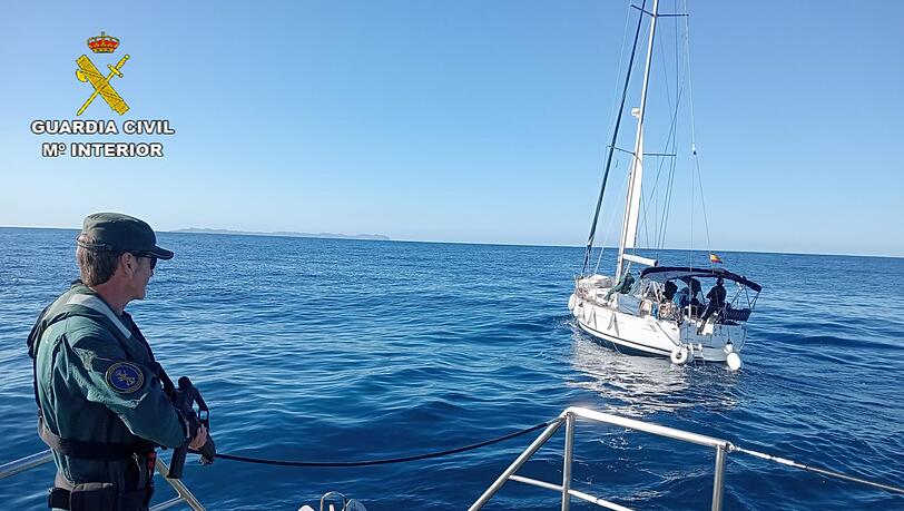 Wohin die beiden Obdachlosen mit dem auf Mallorca geklauten Segelboot wollten, ist unbekannt.