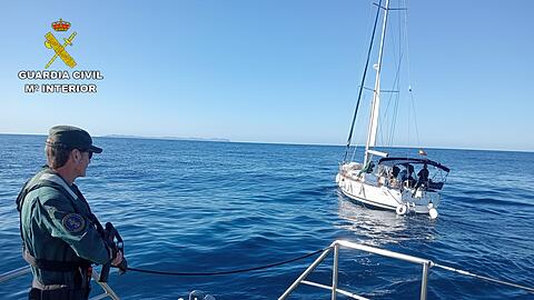 Wohin die beiden Obdachlosen mit dem auf Mallorca geklauten Segelboot wollten, ist unbekannt.