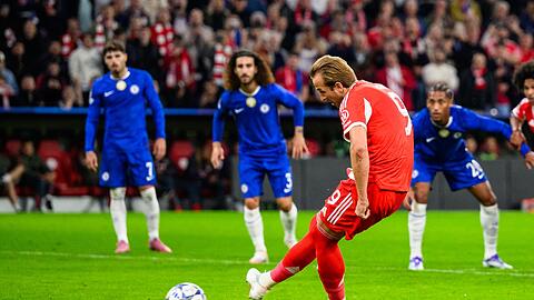 Mal wieder eiskalt vom Punkt: Harry Kane.