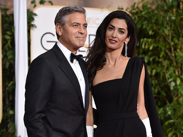 Sexy und reich: George und Amal Clooney landen nun erstmals auf der "Sunday Times Rich List"
