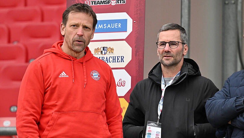 Arbeiten beim FC Bayern nun zusammen: Michael Wiesinger und Holger Seitz (links).