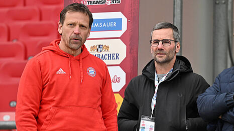 Arbeiten beim FC Bayern nun zusammen: Michael Wiesinger und Holger Seitz (links).