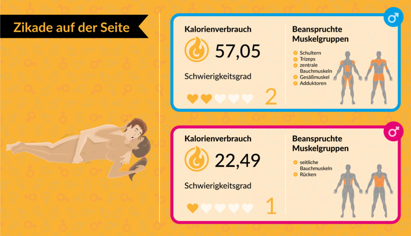 Mit Bettsport fit für den Sommer: Mit Sex abnehmen: Welche Stellungen am meisten Kalorien verbrennen - AZ-Ratgeber - Abendzeitung München