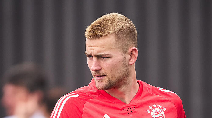 Besondere Vorsicht geboten: Matthijs de Ligt ist erneut angeschlagen.