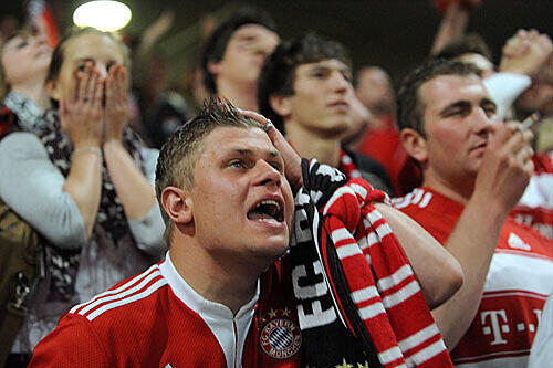 Die Anspannung kann kaum größer sein: Am 25. Mai spielen die Bayern im Champions-League-Finale gegen Borussia Dortmund. (Archivbild)