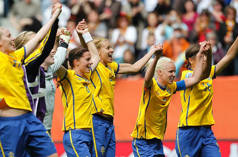 Die schwedischen Damen-Kicker.