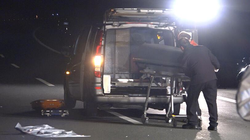 Beziehungsdrama auf der A70 - die Bilder vom Unglücksort.